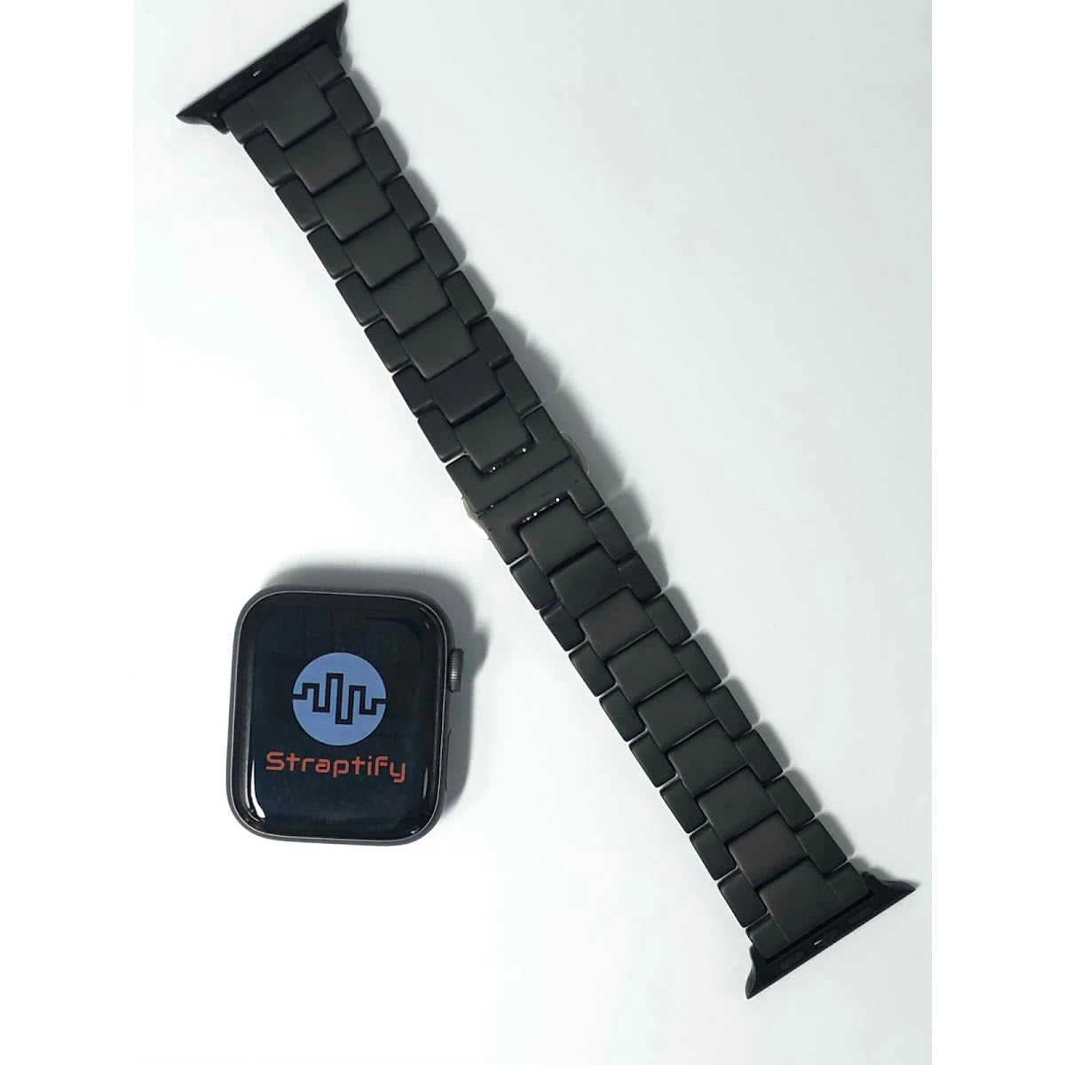 Matte Black Ceramic Strap 磨砂黑陶瓷錶帶