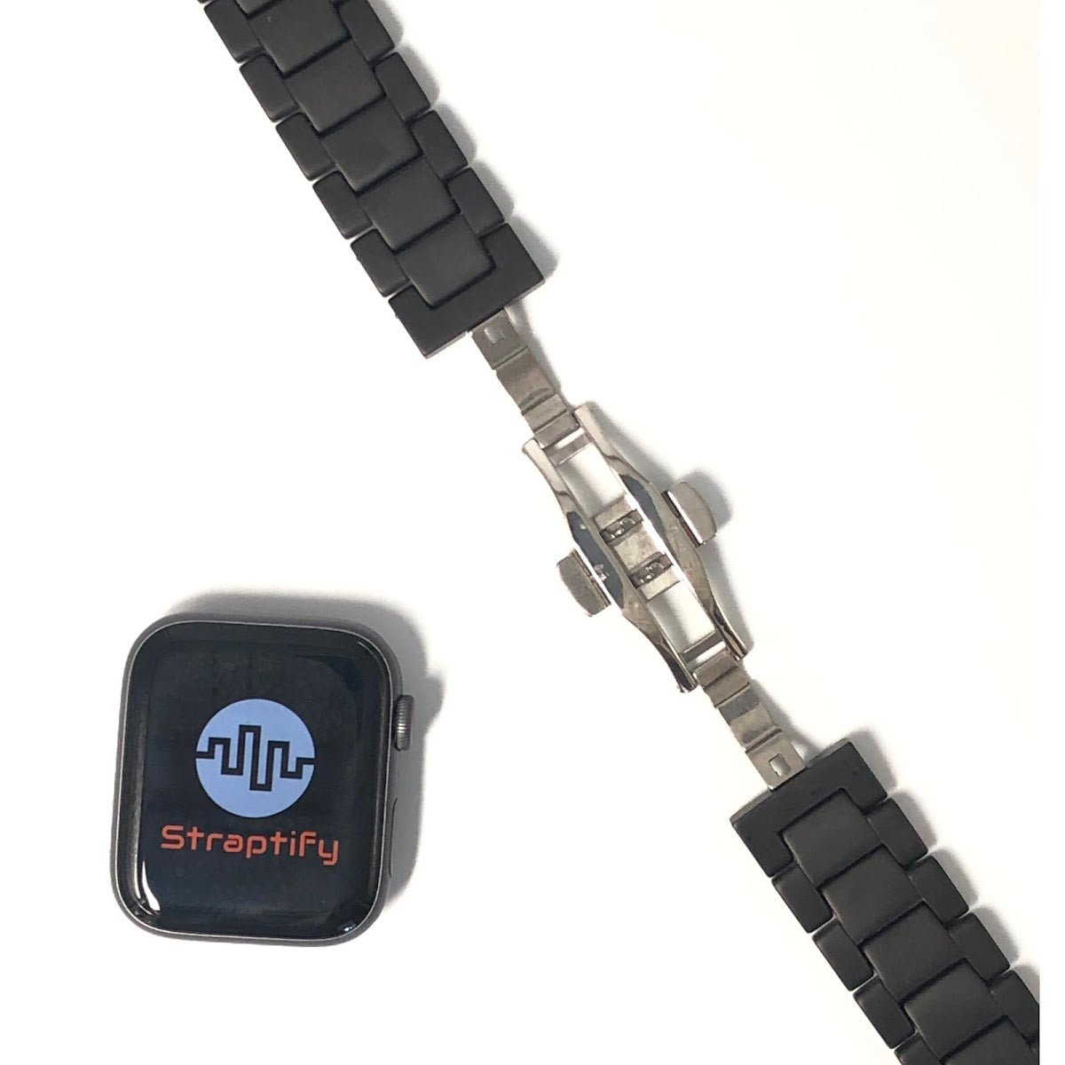Matte Black Ceramic Strap 磨砂黑陶瓷錶帶