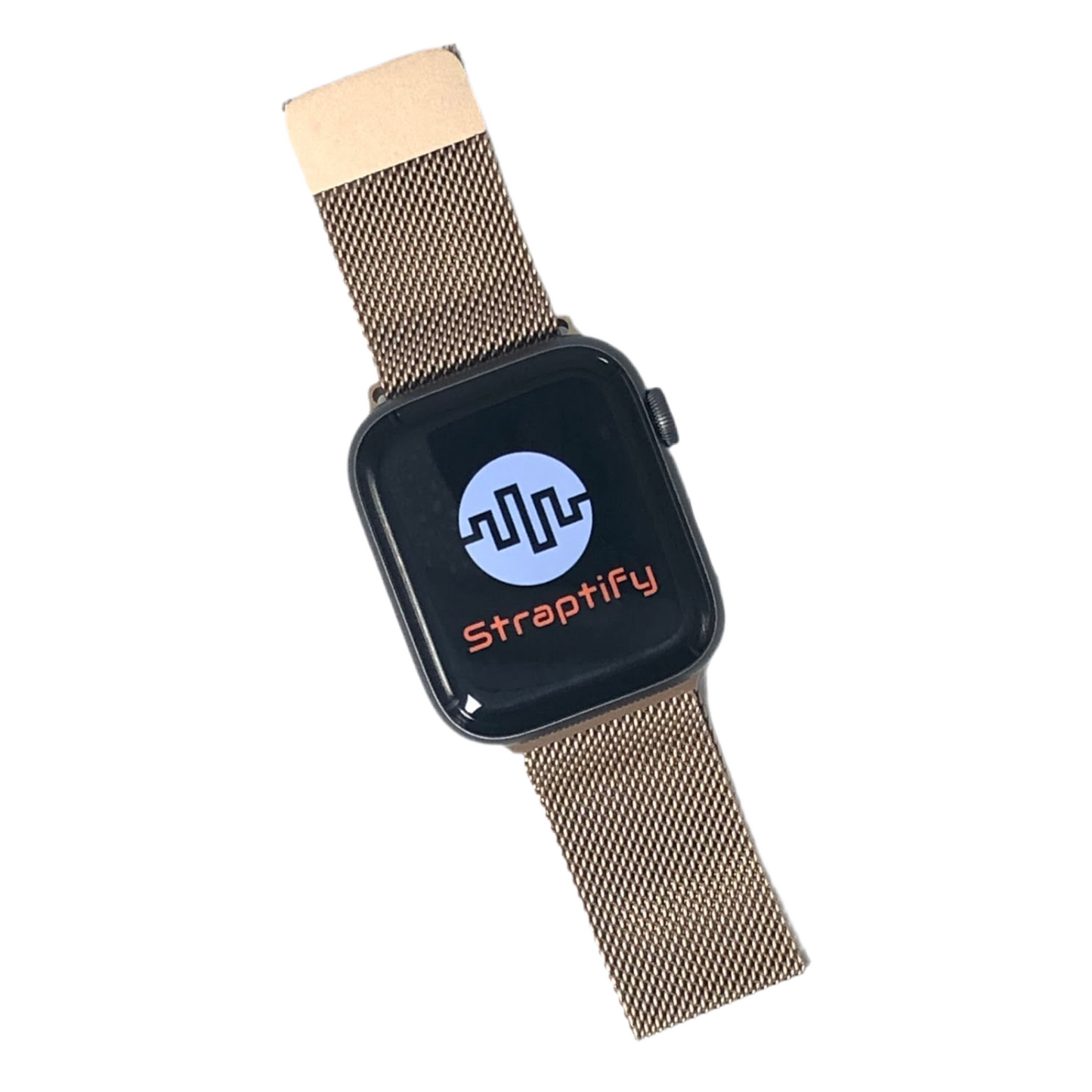 Gold milanese magnetic buckle strap 金色米蘭尼斯磁力扣錶帶