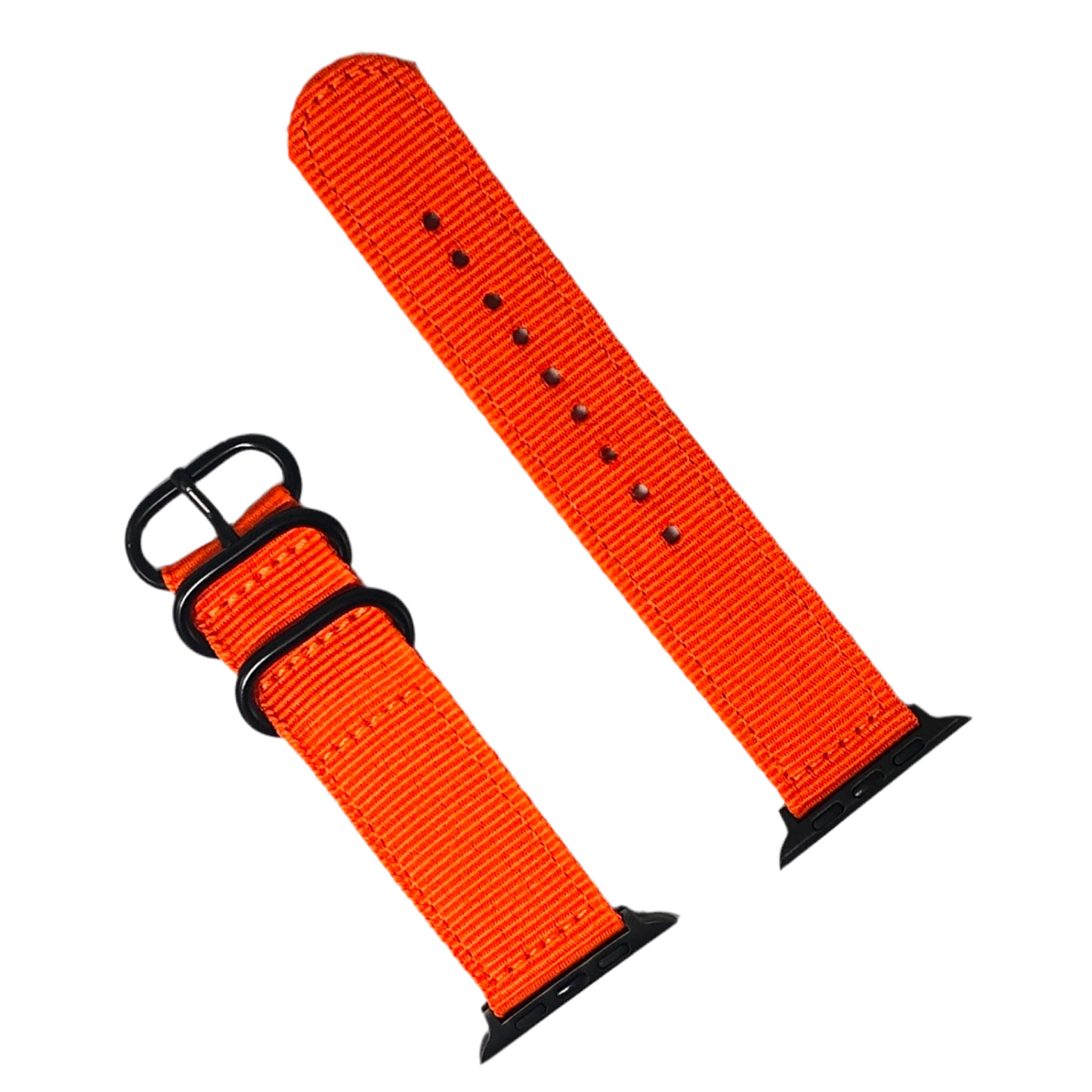 Nylon Apple Watch Strap - Orange 尼龍蘋果錶帶 - 橙色