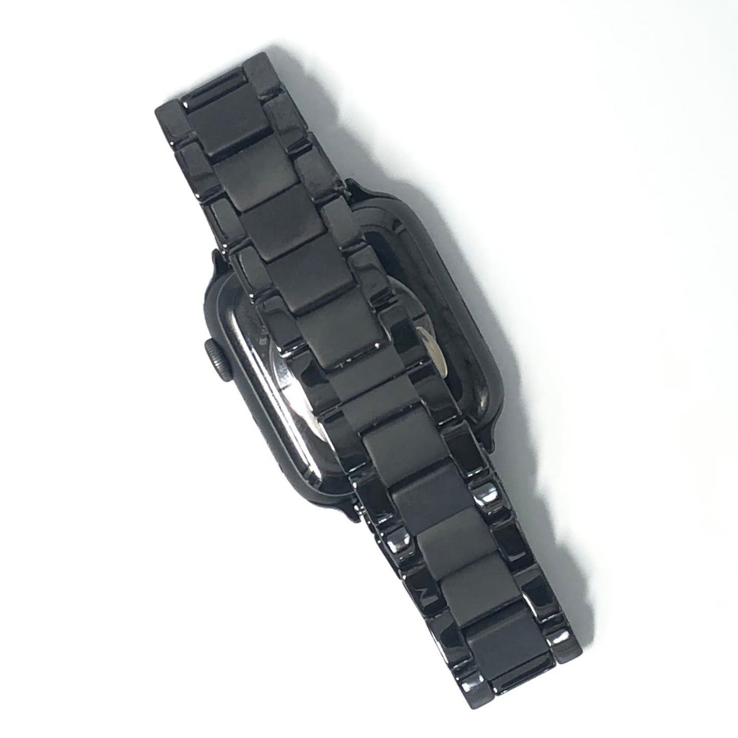 Matte Black+ Sharp Edge Ceramic Strap 磨砂黑+亮邊陶瓷錶帶