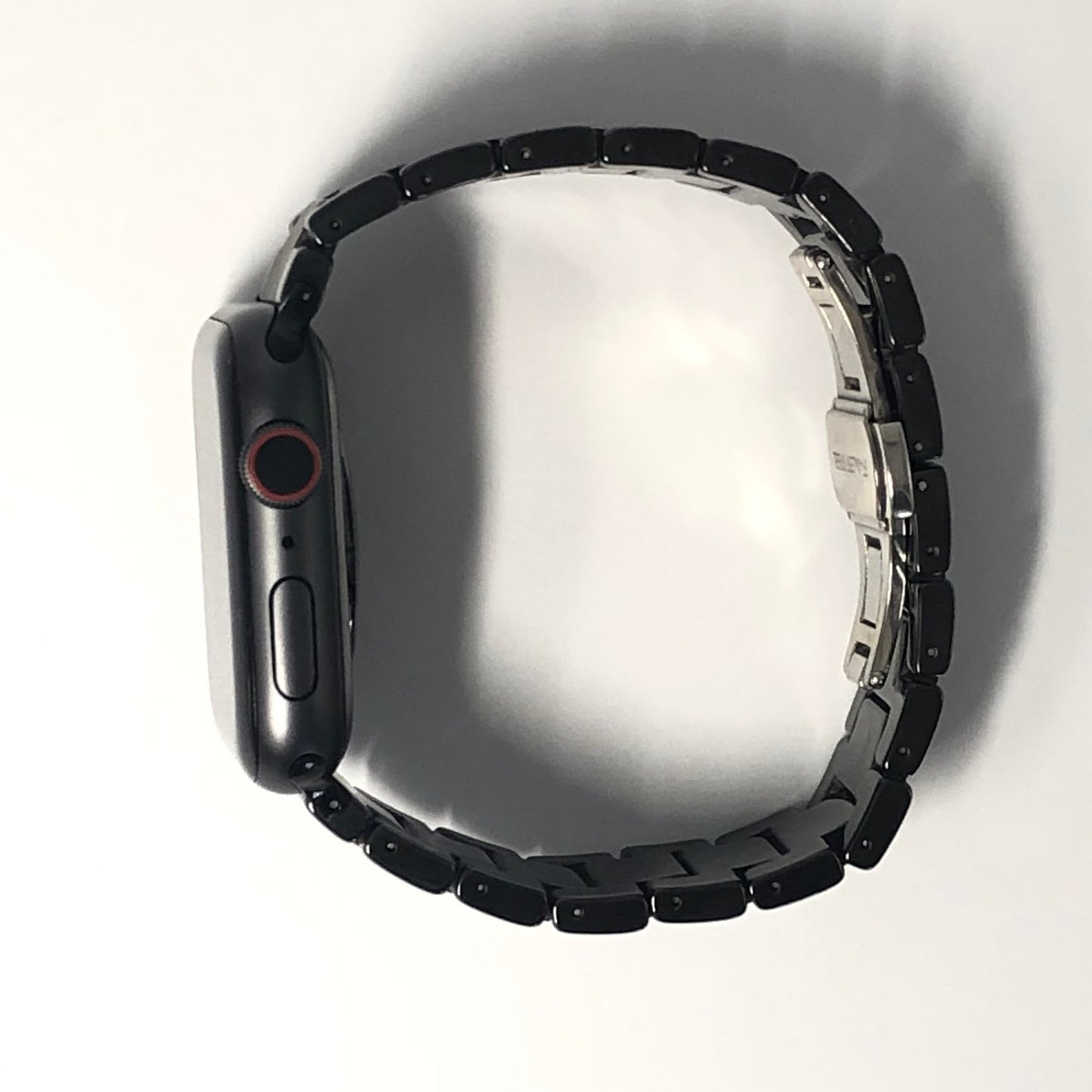 Matte Black+ Sharp Edge Ceramic Strap 磨砂黑+亮邊陶瓷錶帶