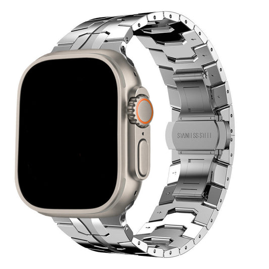 Apple Watch ultra stainless steel strap - silver  不鏽鋼錶帶 - 銀色