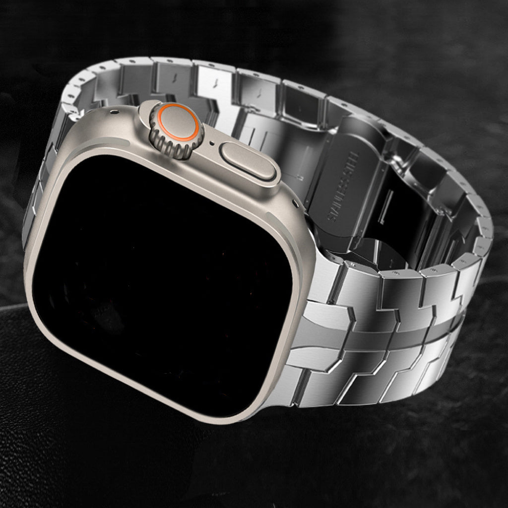 Apple Watch ultra stainless steel strap - silver 不鏽鋼錶帶 - 銀色