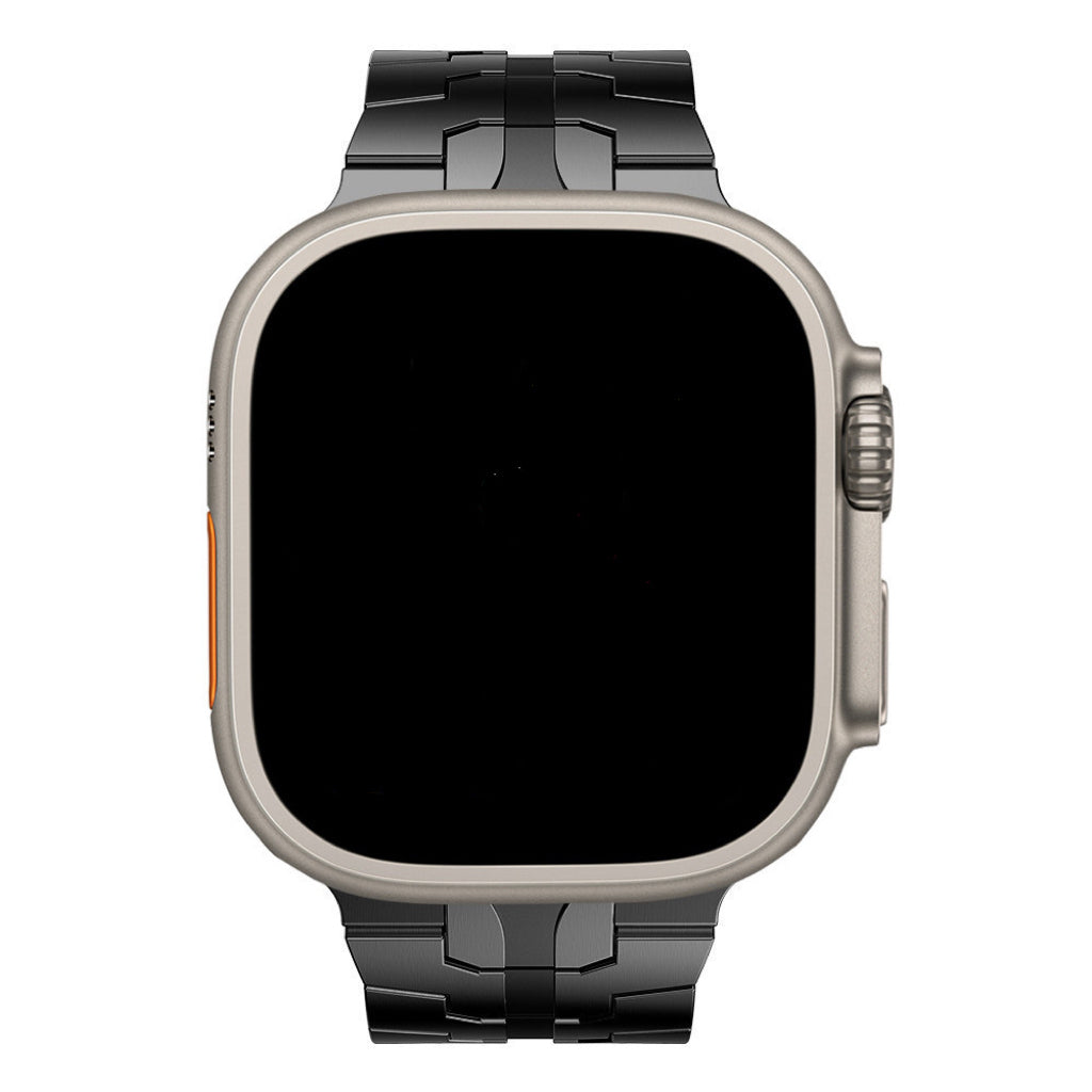 Apple Watch ultra stainless steel strap - Black 不鏽鋼錶帶 - 黑色