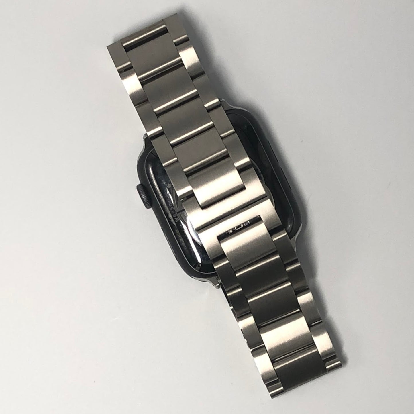 Matte Silver Solid Stainless Steel Strap 磨砂銀實心不銹鋼錶帶