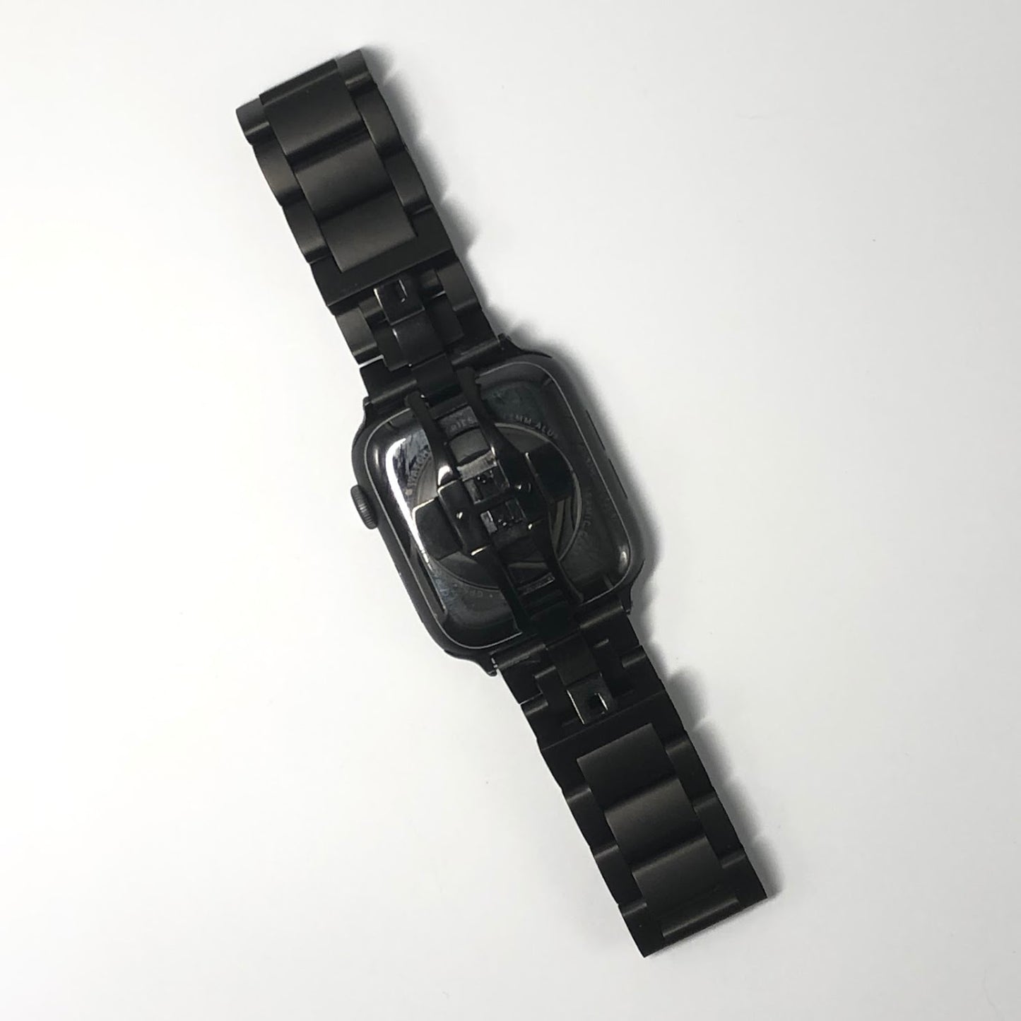 Matte Black Solid Stainless Steel Strap 磨砂黑實心不銹鋼錶帶