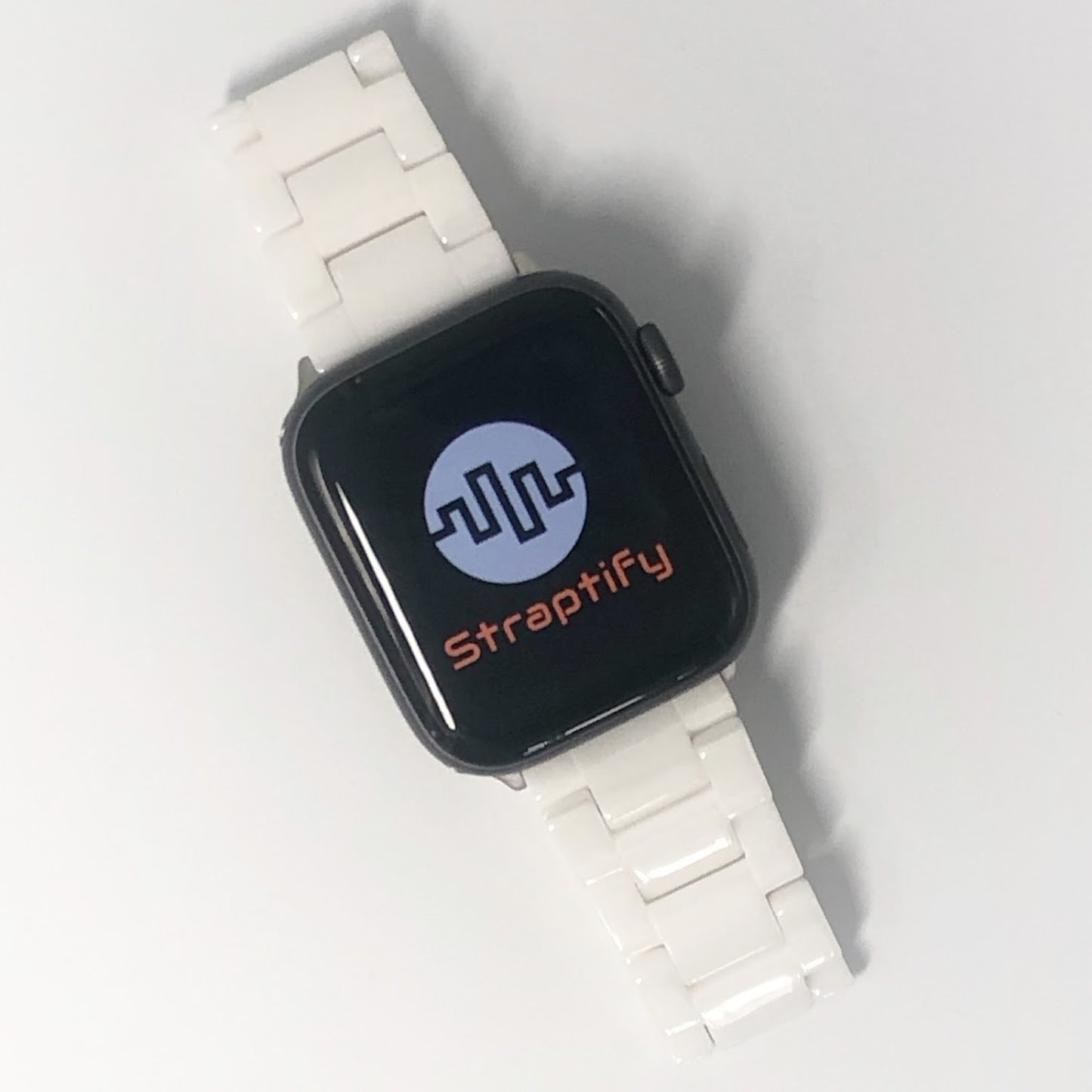 White Cermaic Strap 白色陶瓷錶帶