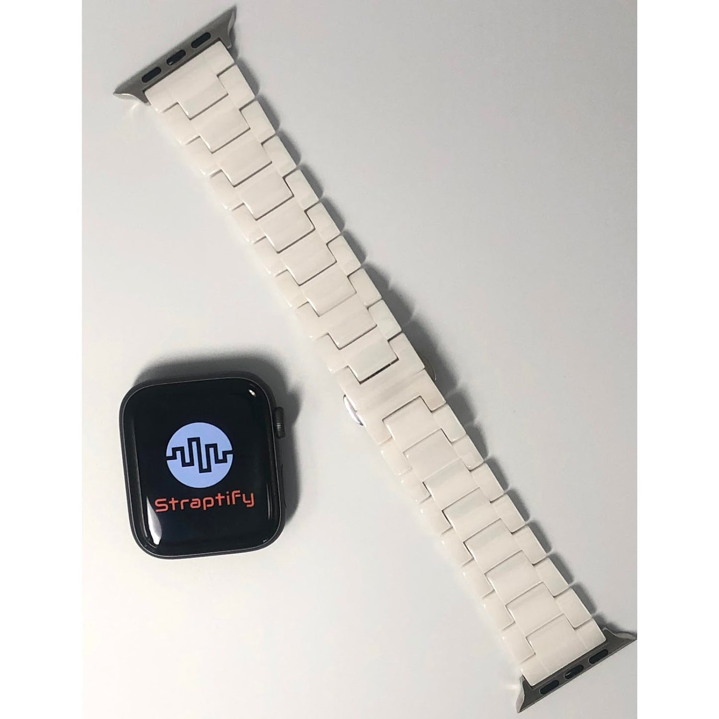 White Cermaic Strap 白色陶瓷錶帶