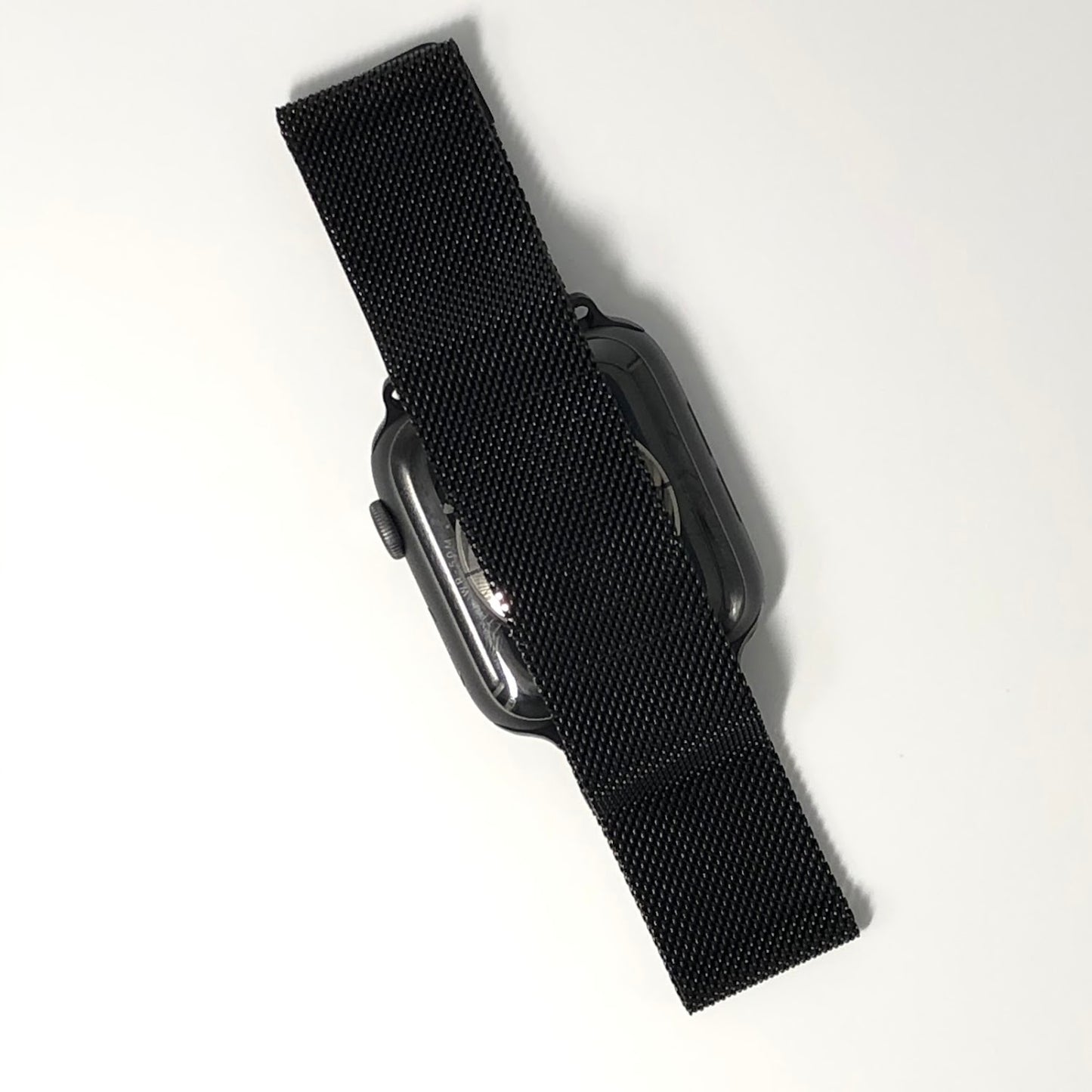 Black milanese magnetic buckle strap 黑色米蘭尼斯磁力扣錶帶