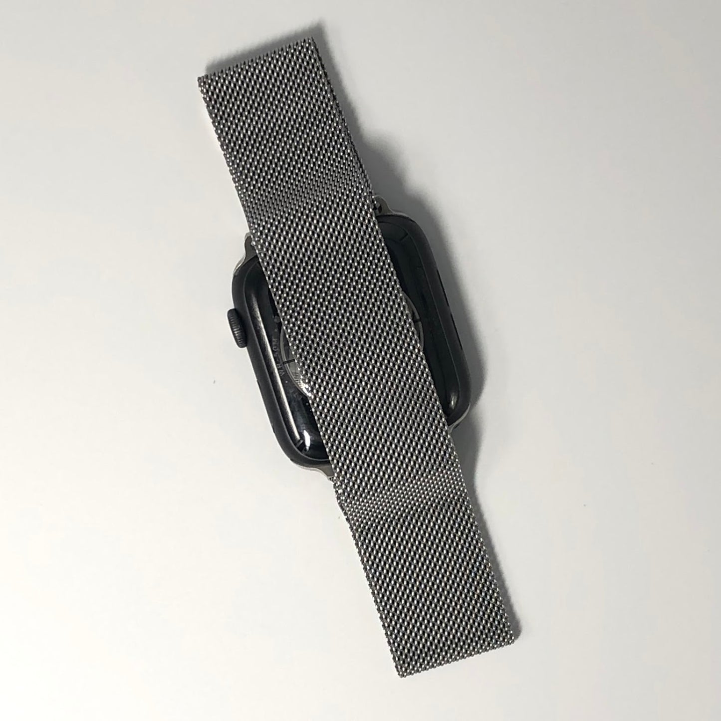 Silver milanese magnetic buckle strap 銀米蘭尼斯磁力扣錶帶