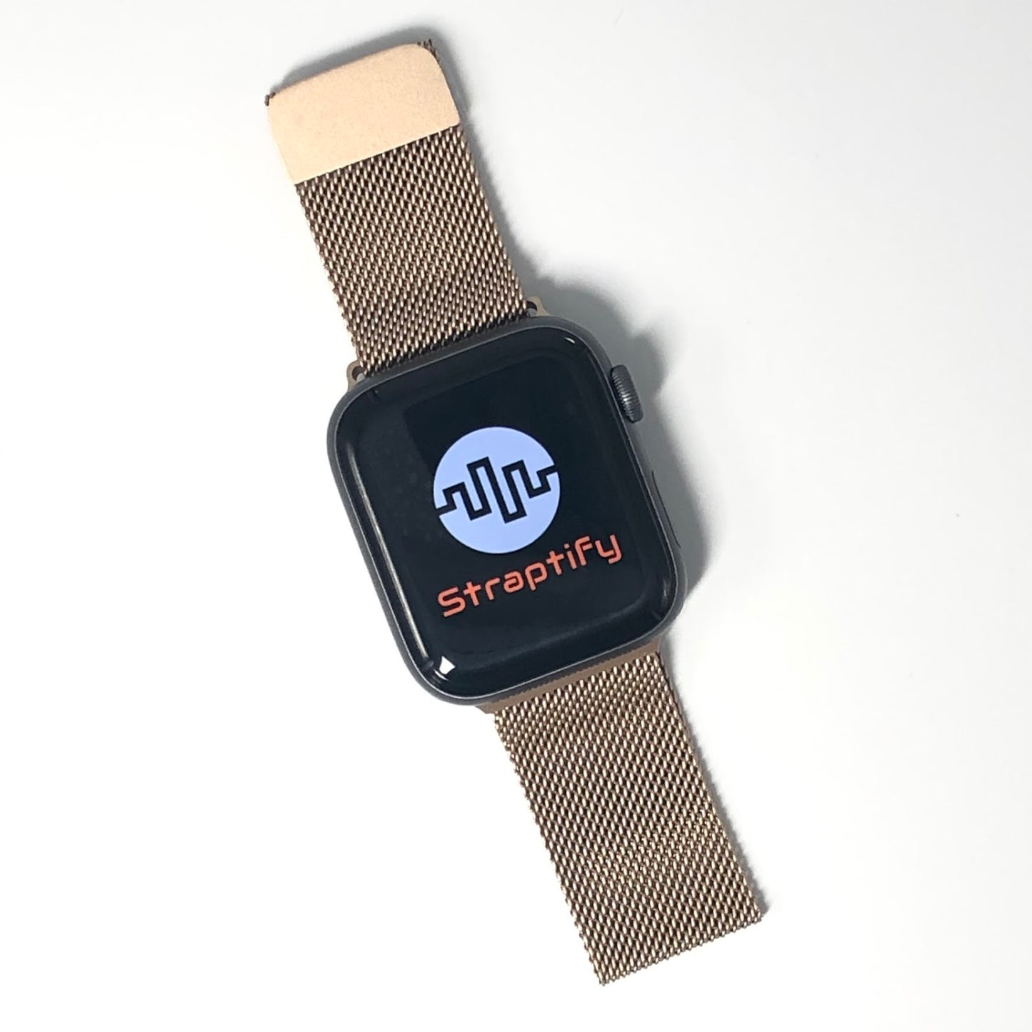 Gold milanese magnetic buckle strap 金色米蘭尼斯磁力扣錶帶