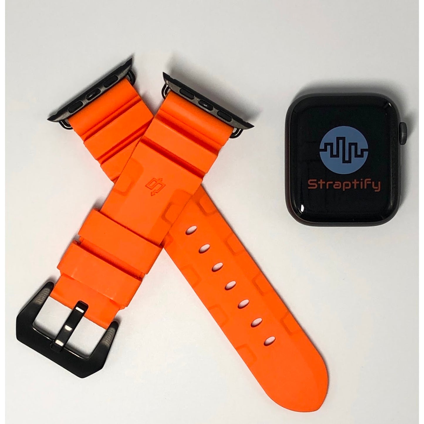 Diving Rubber Watchband - Orange
潛水橡膠錶帶 - 橙