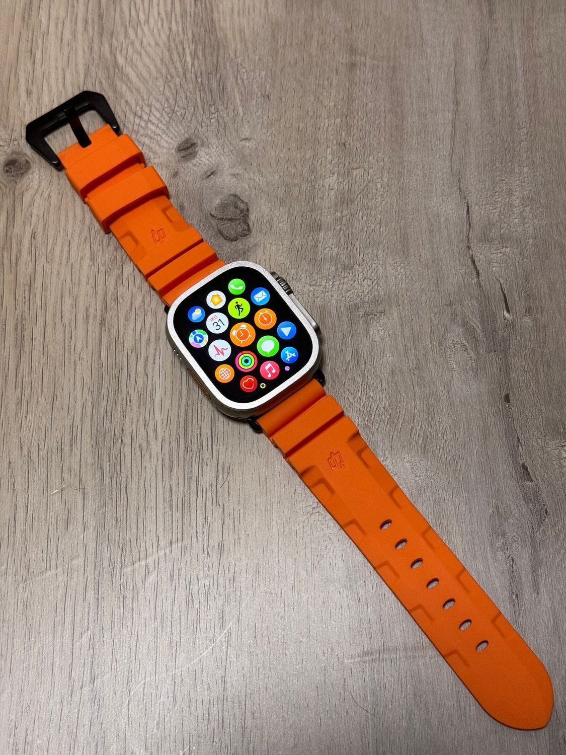 Diving Rubber Watchband - Orange
潛水橡膠錶帶 - 橙