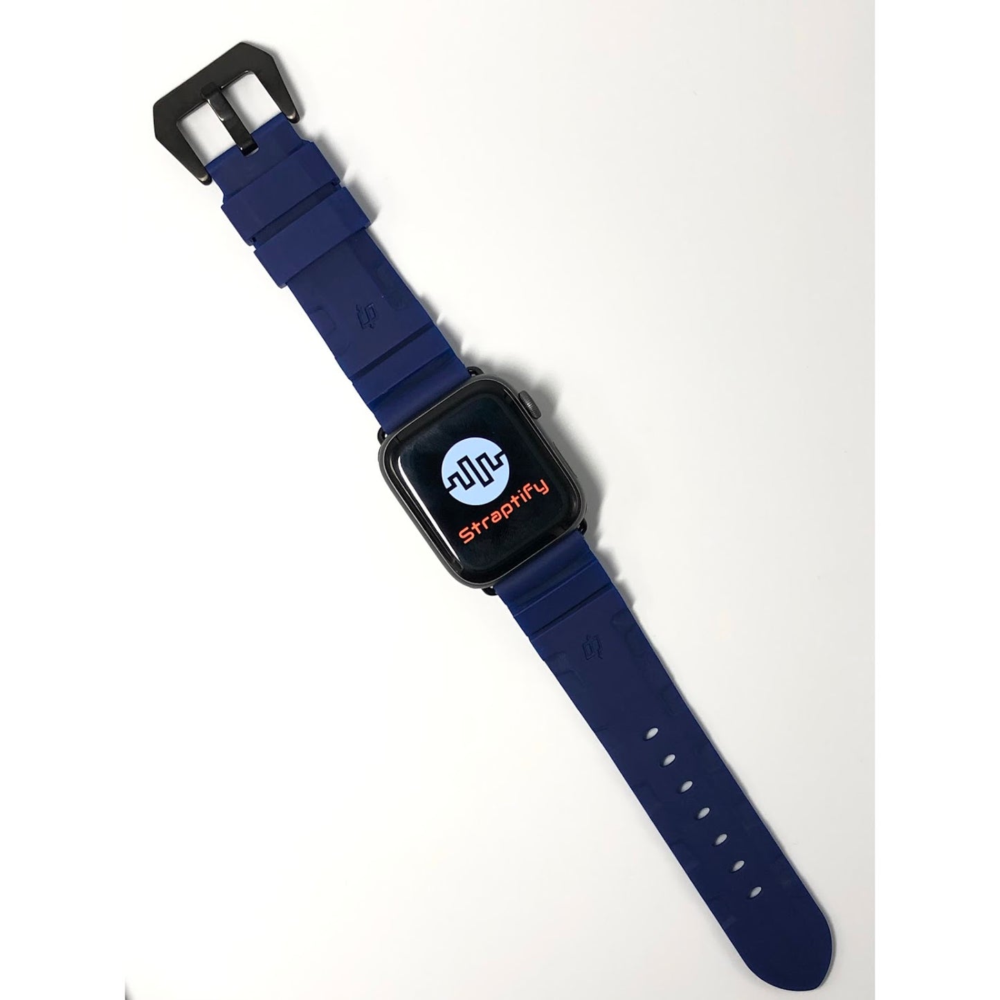 Diving Rubber Watchband - Blue 潛水橡膠錶帶-藍