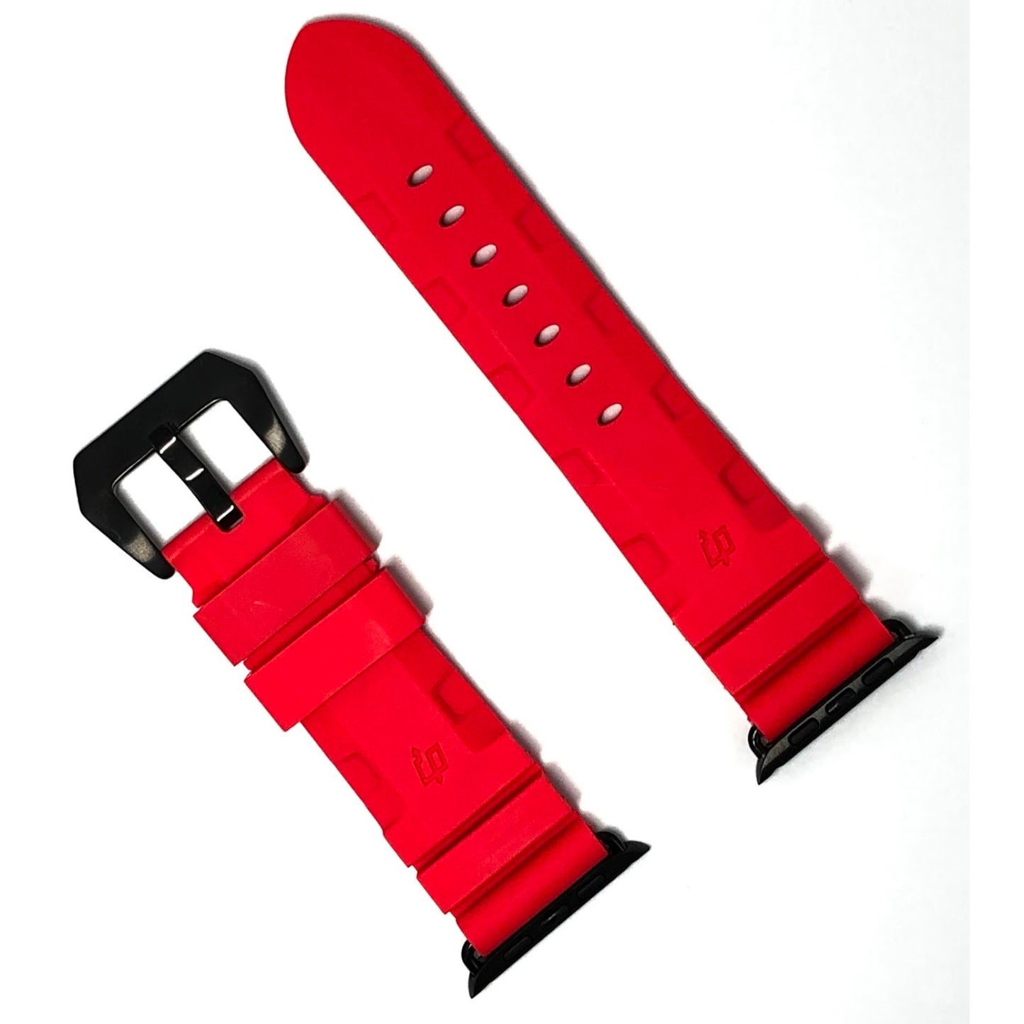 Diving Rubber Watchband -Red 潛水橡膠錶帶-紅