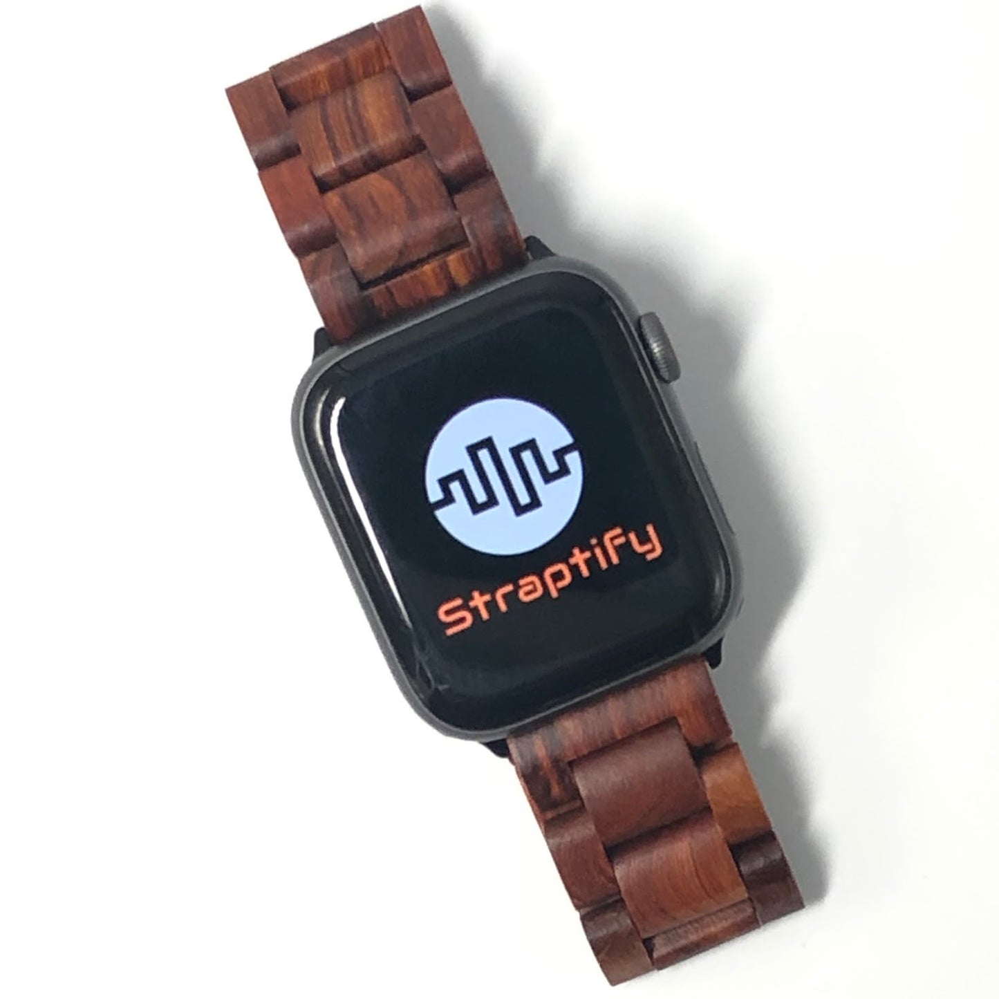 Rosewood solid strap 紅檀木實心錶帶