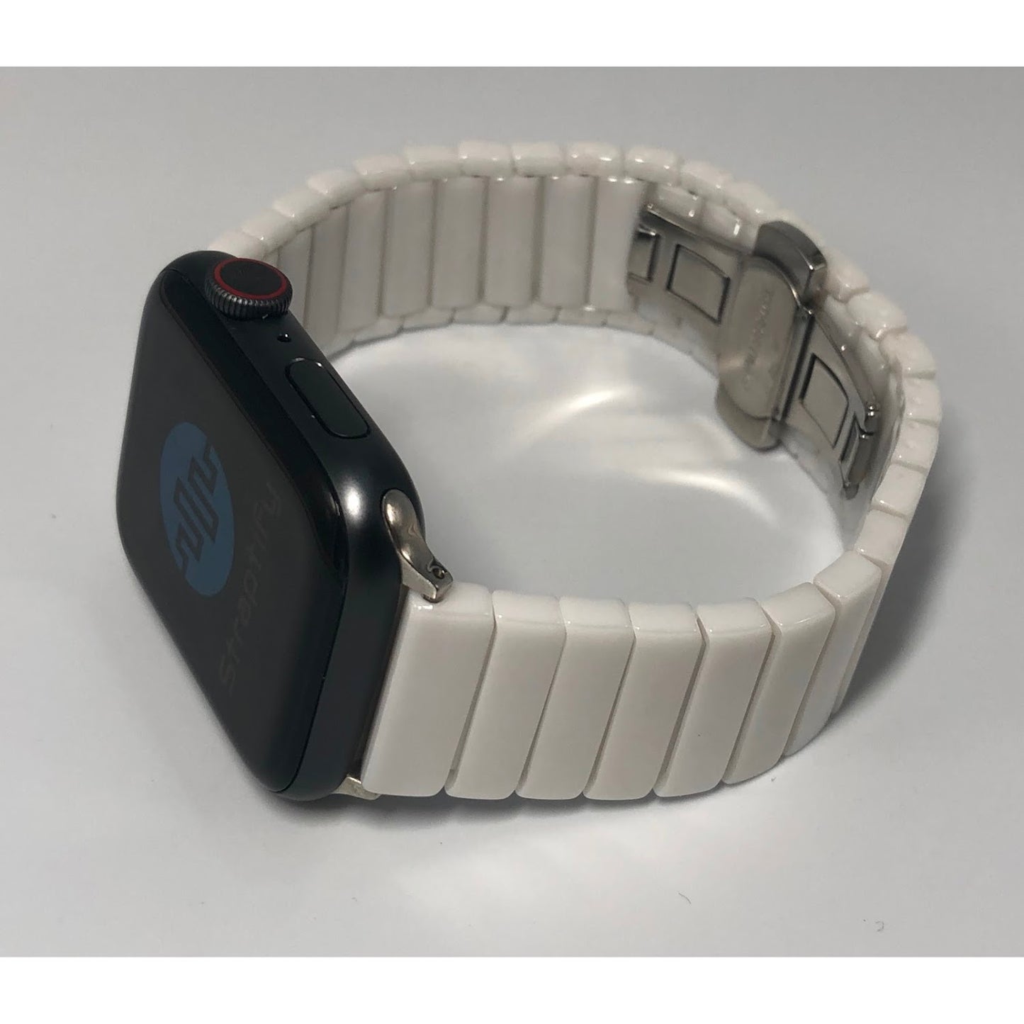 One Bead Ceramic Strap (white) 一珠陶瓷錶帶(白色)