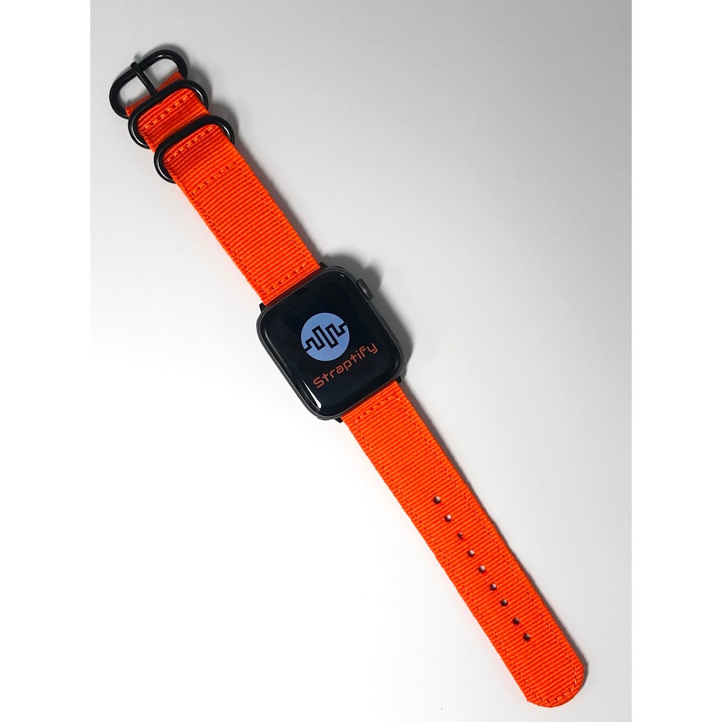 Nylon Apple Watch Strap - Orange 尼龍蘋果錶帶 - 橙色